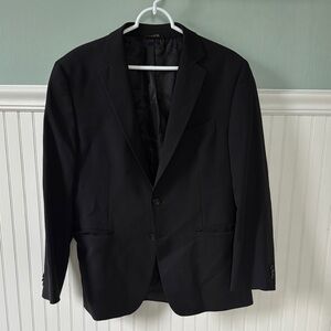 Modern Fit Black Men's Blazer 40s